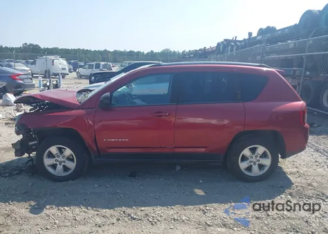 2015 Jeep Compass Sport из США, поврежденный, VIN 1C4NJCBA6FD218939